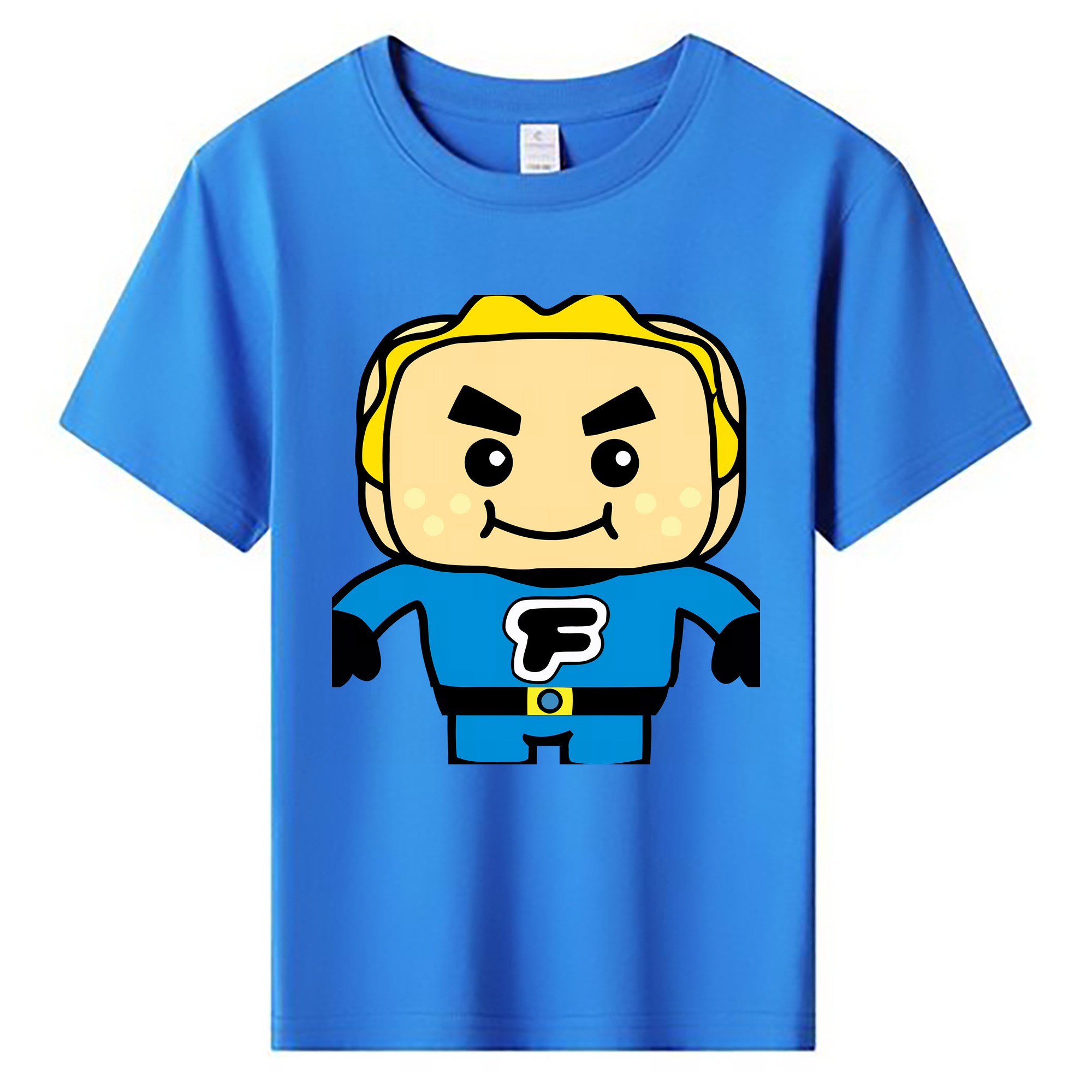 （画像用） アンパンマン Anpanman 綿100％キッズTシャツ（フロントプリント）